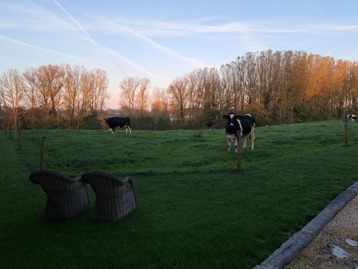 Huize Potaerde, stijlvol landhuis nabij Brussel voor 8 personen Villa Merchtem Buitenkant foto