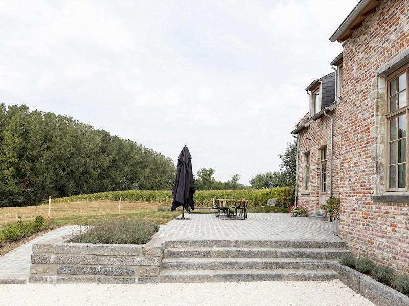 Huize Potaerde, stijlvol landhuis nabij Brussel voor 8 personen Villa Merchtem Buitenkant foto