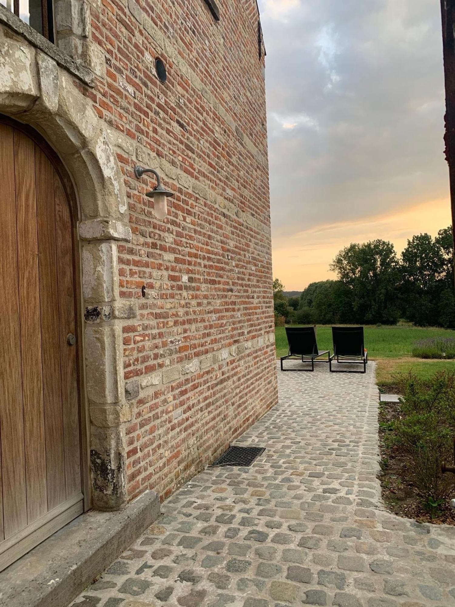 Huize Potaerde, stijlvol landhuis nabij Brussel voor 8 personen Villa Merchtem Buitenkant foto