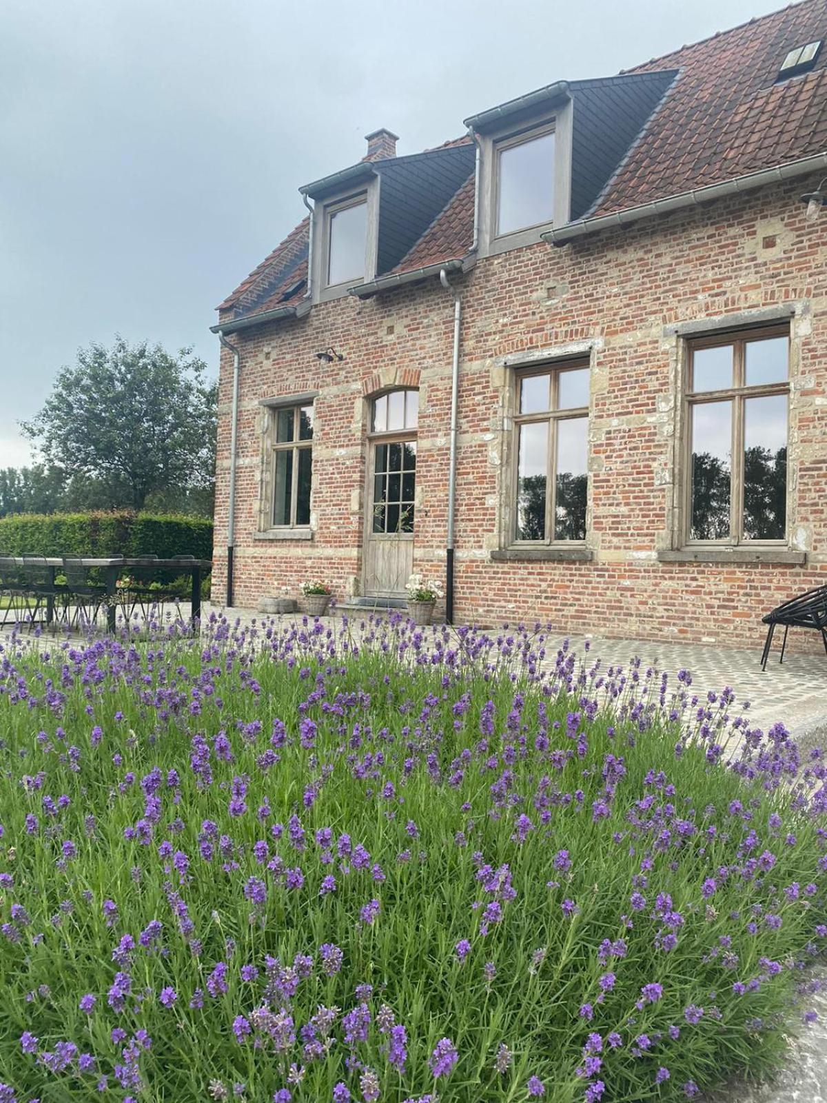 Huize Potaerde, stijlvol landhuis nabij Brussel voor 8 personen Villa Merchtem Buitenkant foto